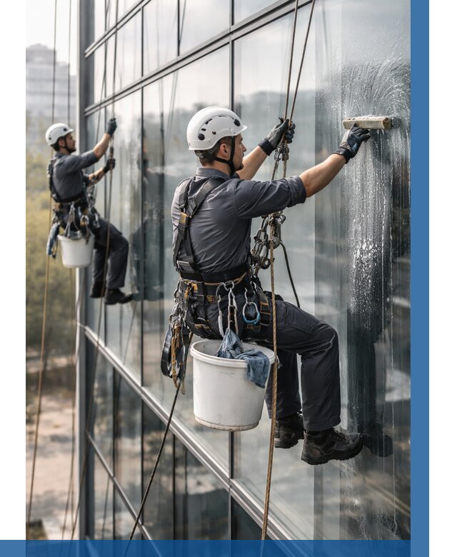 Мойка сплошного остекления в Сосновом Боре, заказать от 305 р.| ВЫСОТНИК-Снб