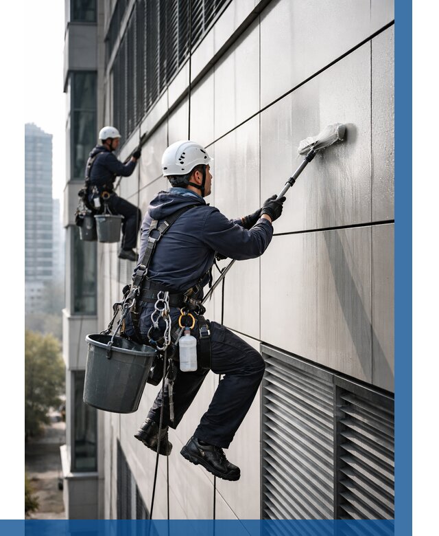 Мойка вентилируемого фасада в Сосновом Боре от 254 р. | ВЫСОТНИК-Снб