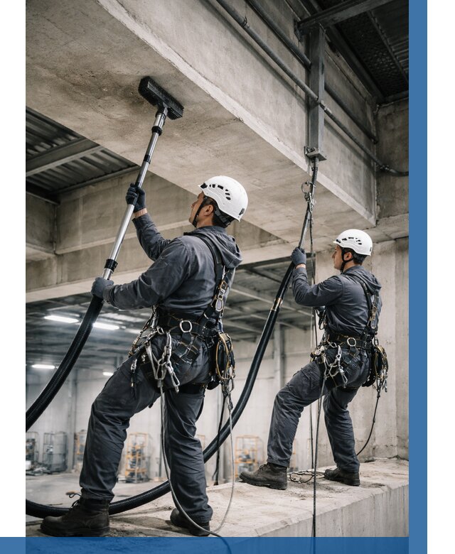 Обеспыливание потолочных конструкций в Сосновом Боре от 254 р. |ВЫСОТНИК-Снб