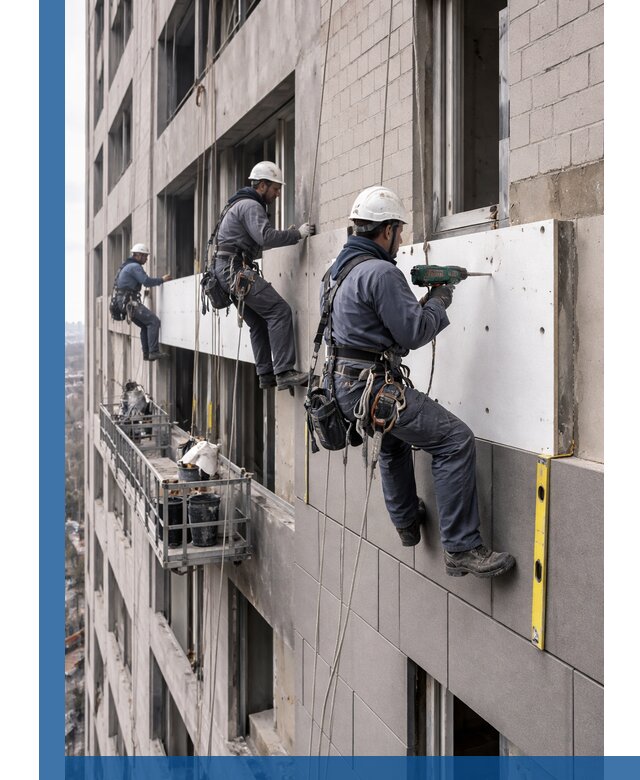 Монтаж фасадных термопанелей высокого качества в Сосновом Боре