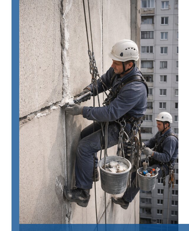 Утепление межпанельных швов в Сосновом Боре профессионально и надежно