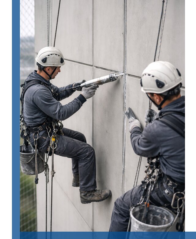 Первичная герметизация швов фасадов и кровель в Сосновом Боре