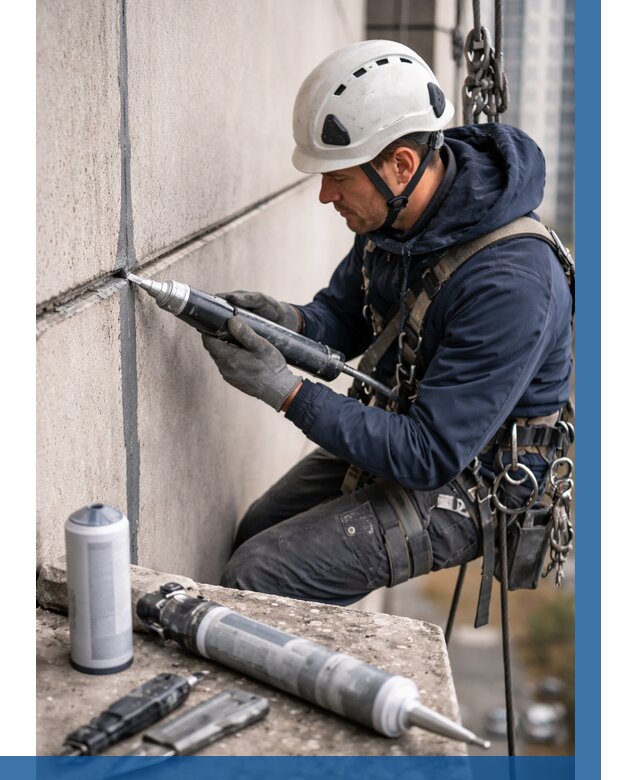 Вторичная герметизация швов в Сосновом Боре от 457 р. | ВЫСОТНИК-Снб