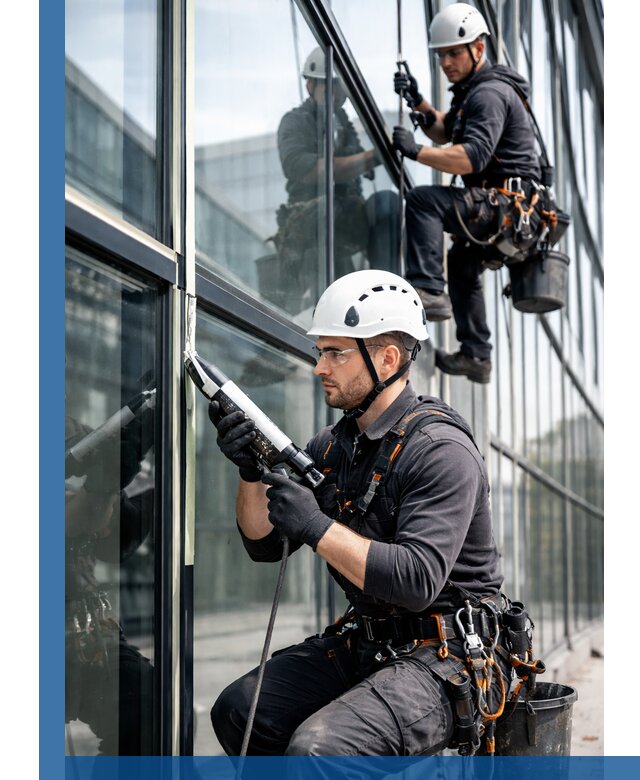 Герметизация витражных швов в Сосновом Боре для зданий и фасадов