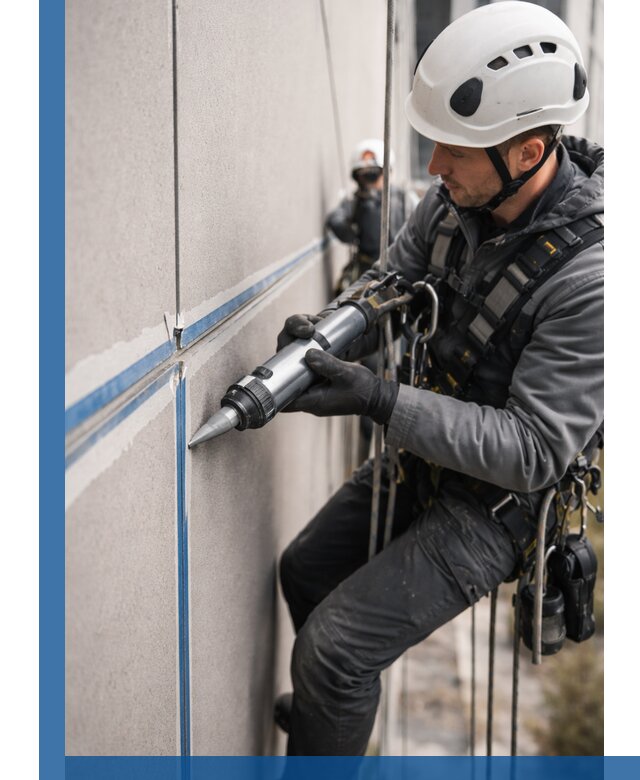 Герметизация стыков фасадных панелей в Сосновом Боре качественно и быстро