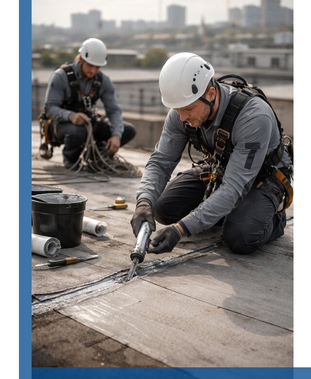 Аварийное и капитальное устранение протечек кровли в Сосновом Боре