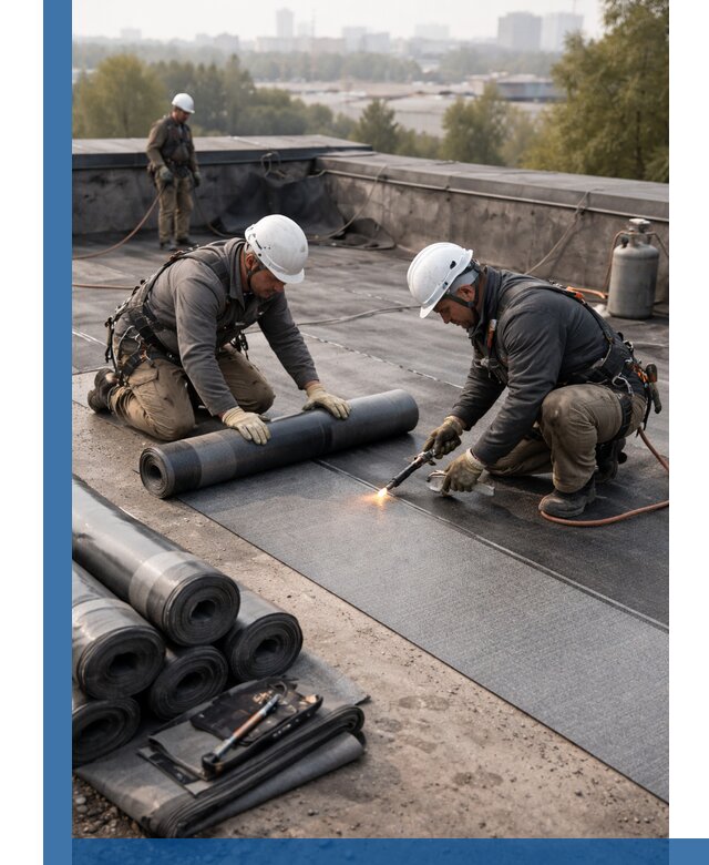 Монтаж мягкой кровли в Сосновом Боре профессионально и надежно