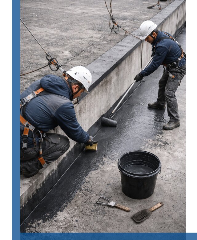 Гидроизоляция кровли жидкой резиной профессионально в Сосновом Боре