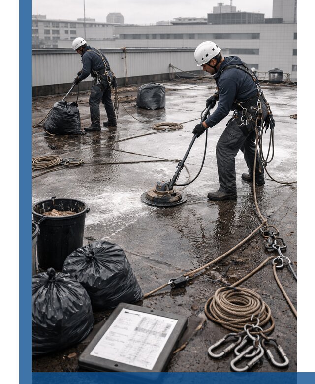 Плановая очистка кровли по графику в Сосновом Боре для безопасности