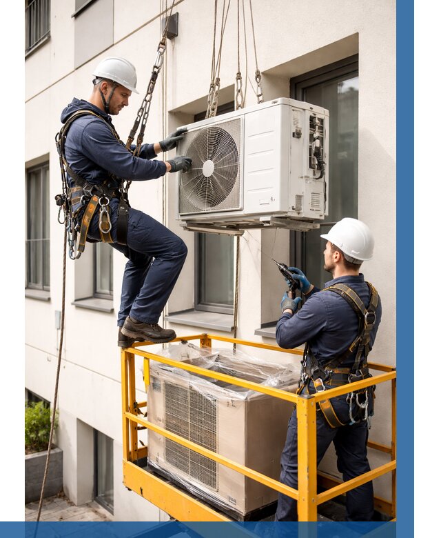 Демонтаж внешнего блока кондиционера в Сосновом Боре от 3555 р. | ВЫСОТНИК-Снб