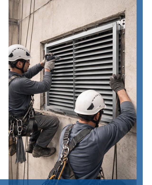 Монтаж вентиляционных решеток в Сосновом Боре от 4571 р. | ВЫСОТНИК-Снб