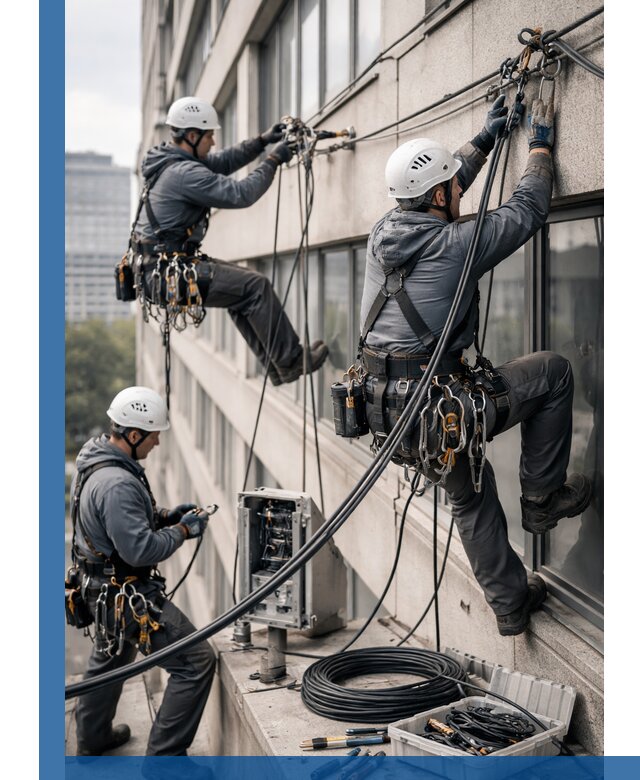 Прокладка оптоволоконного кабеля в Сосновом Боре под ключ с тестированием