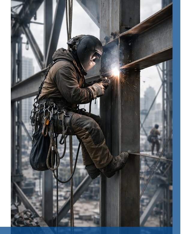 Высотные сварочные работы в Сосновом Боре от 3555 р. | ВЫСОТНИК-Снб