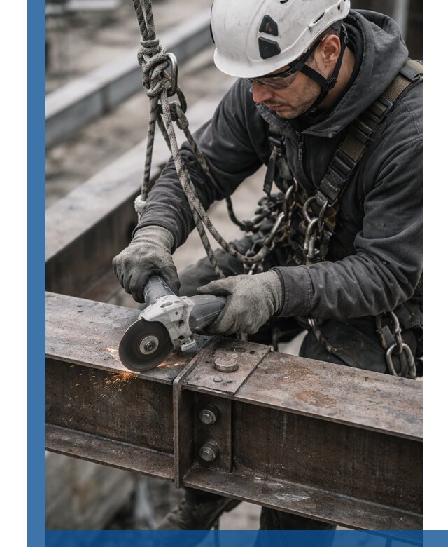 Резка металла на высоте в Сосновом Боре для зданий и конструкций