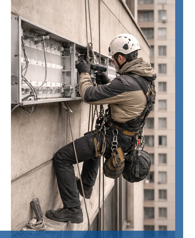 Ремонт вывески на высоте в Сосновом Боре от 4571 р. | ВЫСОТНИК-Снб