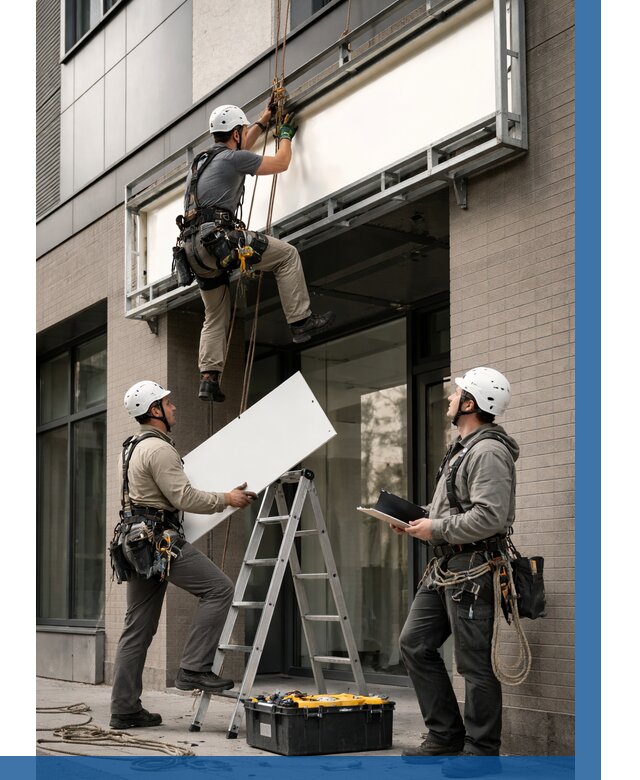 Монтаж светового короба в Сосновом Боре от 6603 р. | ВЫСОТНИК-Снб