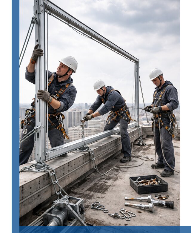 Монтаж крышных рекламных конструкций под ключ в Сосновом Боре