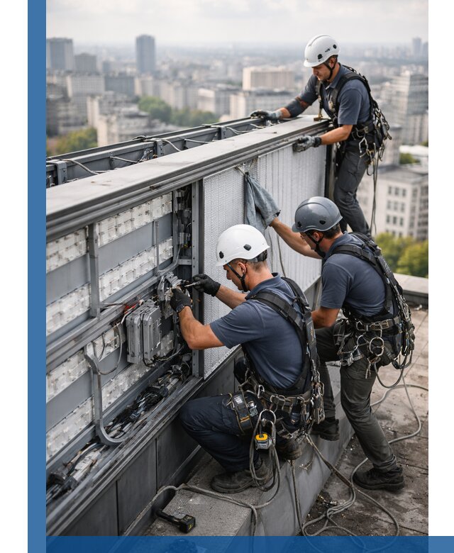 Профессиональное обслуживание крышной рекламы в Сосновом Боре под ключ