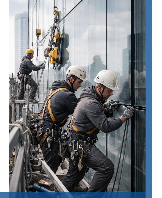 Структурное остекление фасадов в Сосновом Боре от 9650 р. | ВЫСОТНИК-Снб