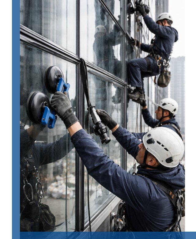 Радиусное остекление фасадов под ключ в Сосновом Боре с гарантиями