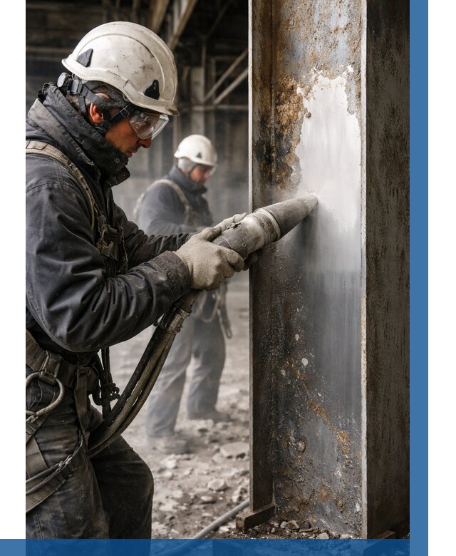 Удаление старой краски с металла в Сосновом Боре от 457 р. | ВЫСОТНИК-Снб