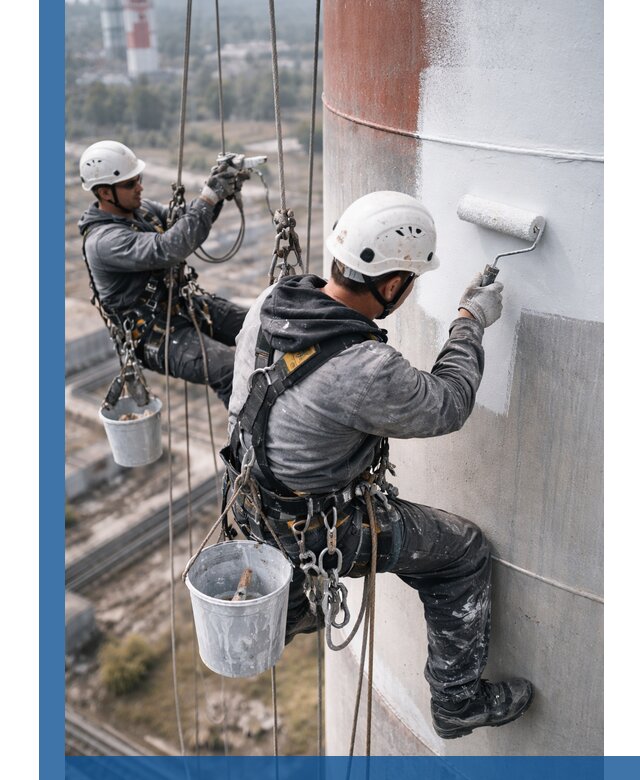 Покраска дымовых труб в Сосновом Боре: антикоррозийная защита и восстановление
