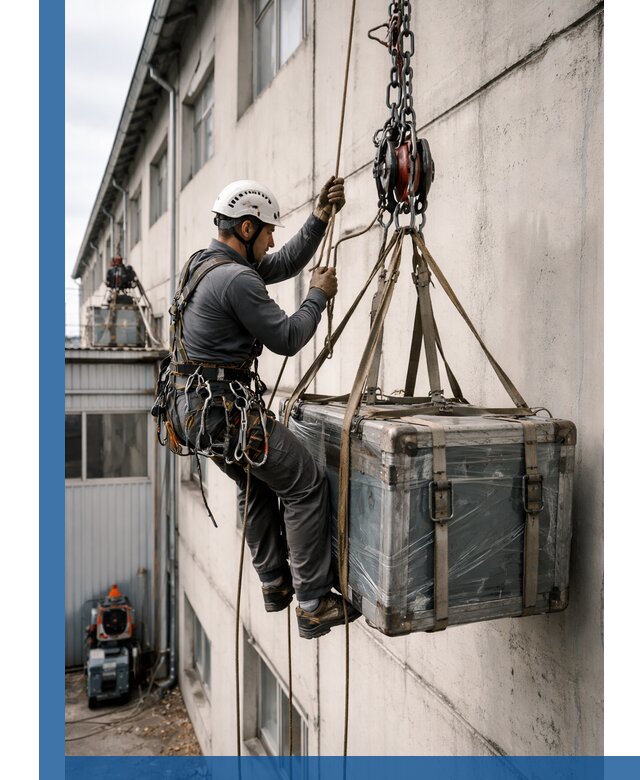 Подъем грузов на высоту в Сосновом Боре для промышленных объектов