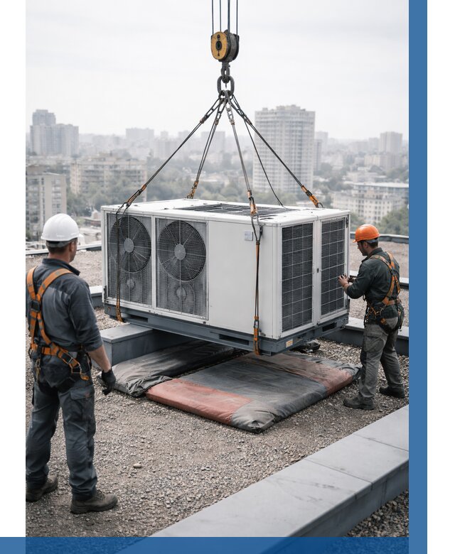 Подъем груза на крышу в Сосновом Боре от 5079 р. | ВЫСОТНИК-Снб заказать