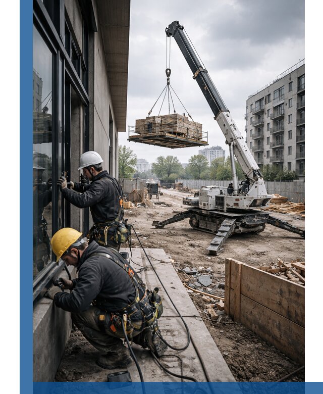 Аренда крана Пионер в Сосновом Боре для строительных работ