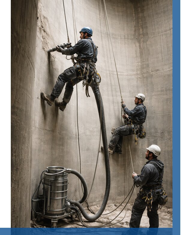 Зачистка силосов в Сосновом Боре от 4571 р. Договор и смета ВЫСОТНИК-Снб