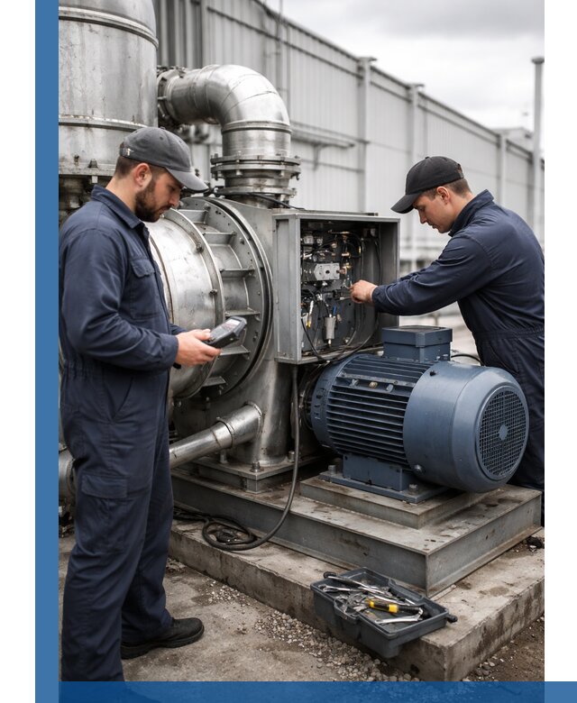 Техническое обслуживание промышленного оборудования в Сосновом Боре