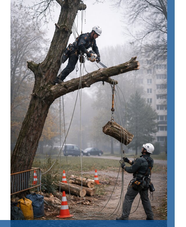 Удаление аварийных деревьев в Сосновом Боре от 15237 р. | ВЫСОТНИК-Снб
