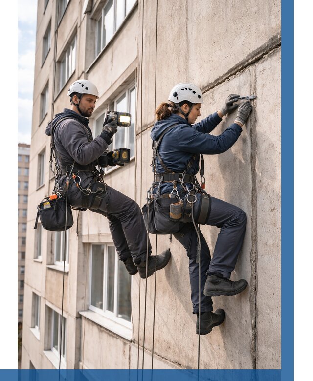 Обследование межпанельных швов в Сосновом Боре от 1828 р. | ВЫСОТНИК-Снб