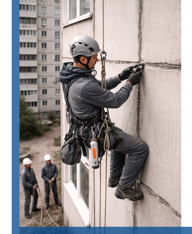 Обследование межпанельных швов и герметизация в Сосновом Боре