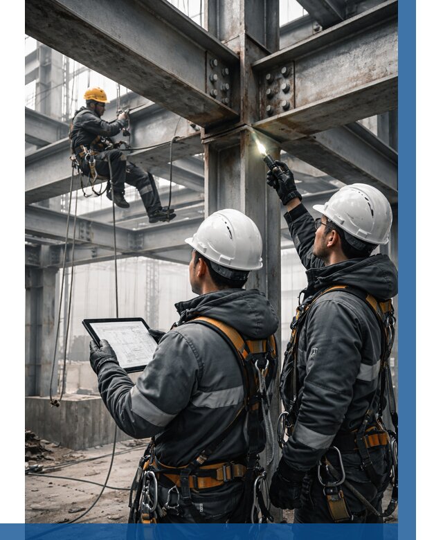 Обследование металлоконструкций в Сосновом Боре от 5587 р. | ВЫСОТНИК-Снб