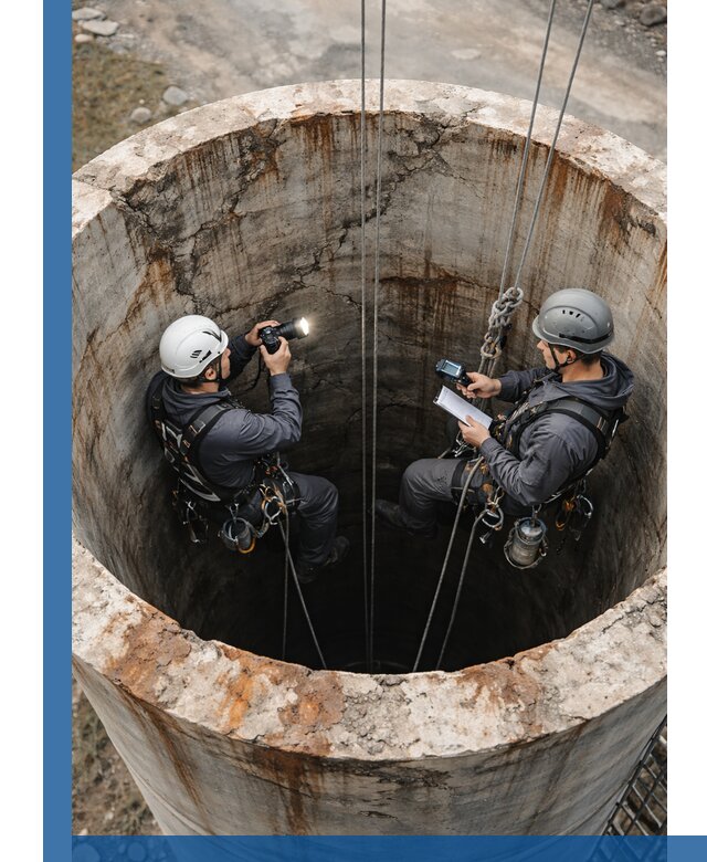 Обследование дымовой трубы: диагностика и оценка состояния в Сосновом Боре